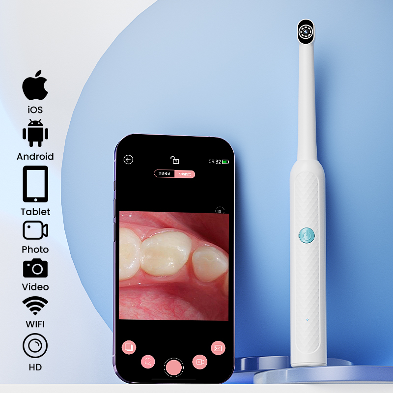 Teeth Whitening Video - WIFI Oral Endoscope Handheld Wireless Video