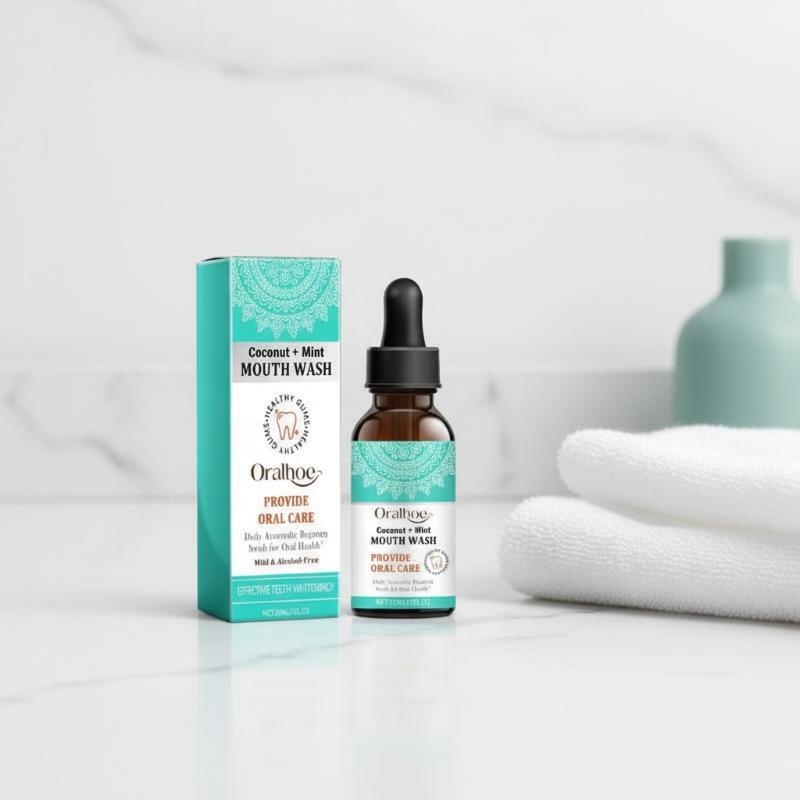 Teeth Whitening With Coconut Oil - Teeth Whitening Kit Coconut Mint Oil