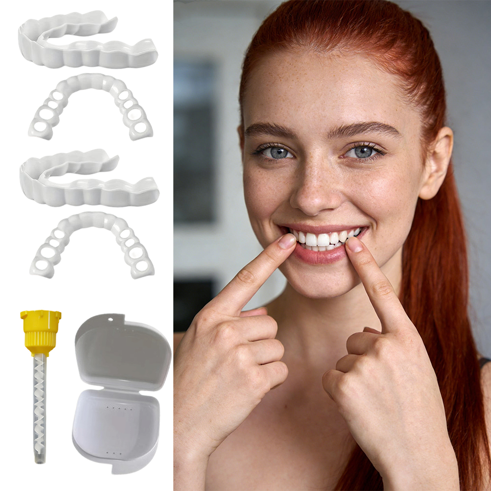 Teeth Whitening Video - Video Shooting Special Teeth Veneers Reusable