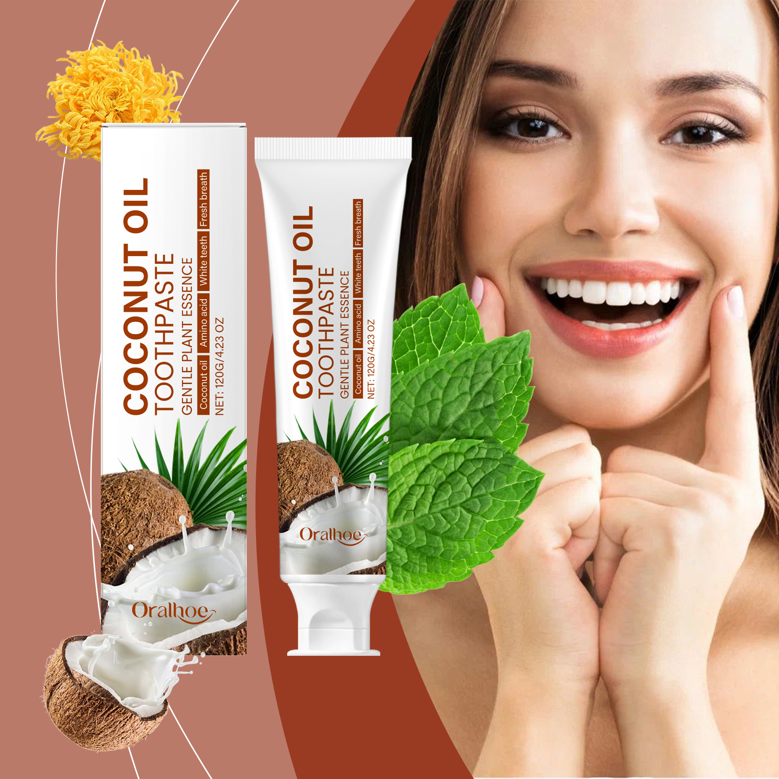 Teeth Whitening With Coconut Oil - Coconut Oil Toothpaste Teeth Whitening Remove