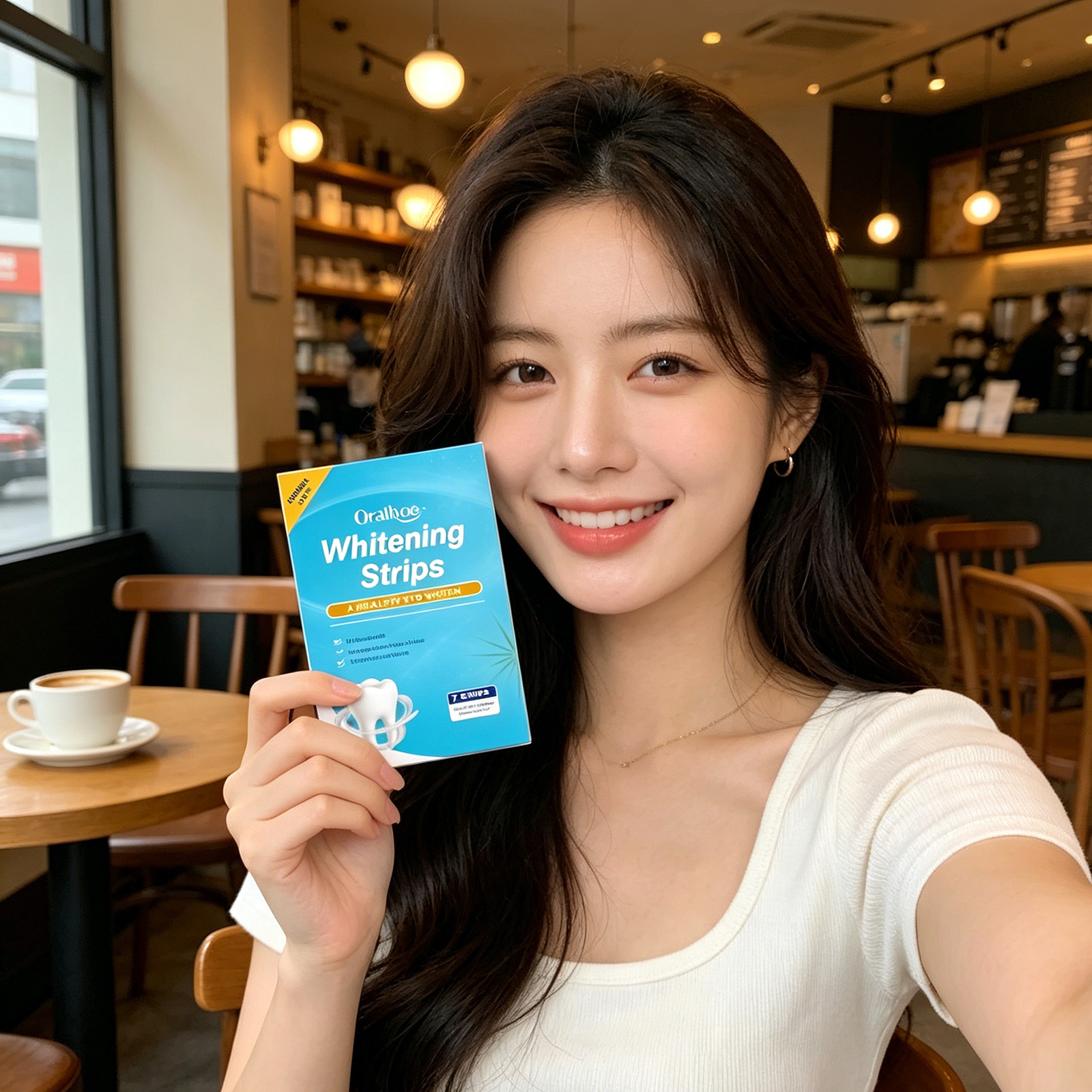 Teeth Whitening With Coconut Oil - Oralhoe Teeth Whitening Strips Dental Plaque