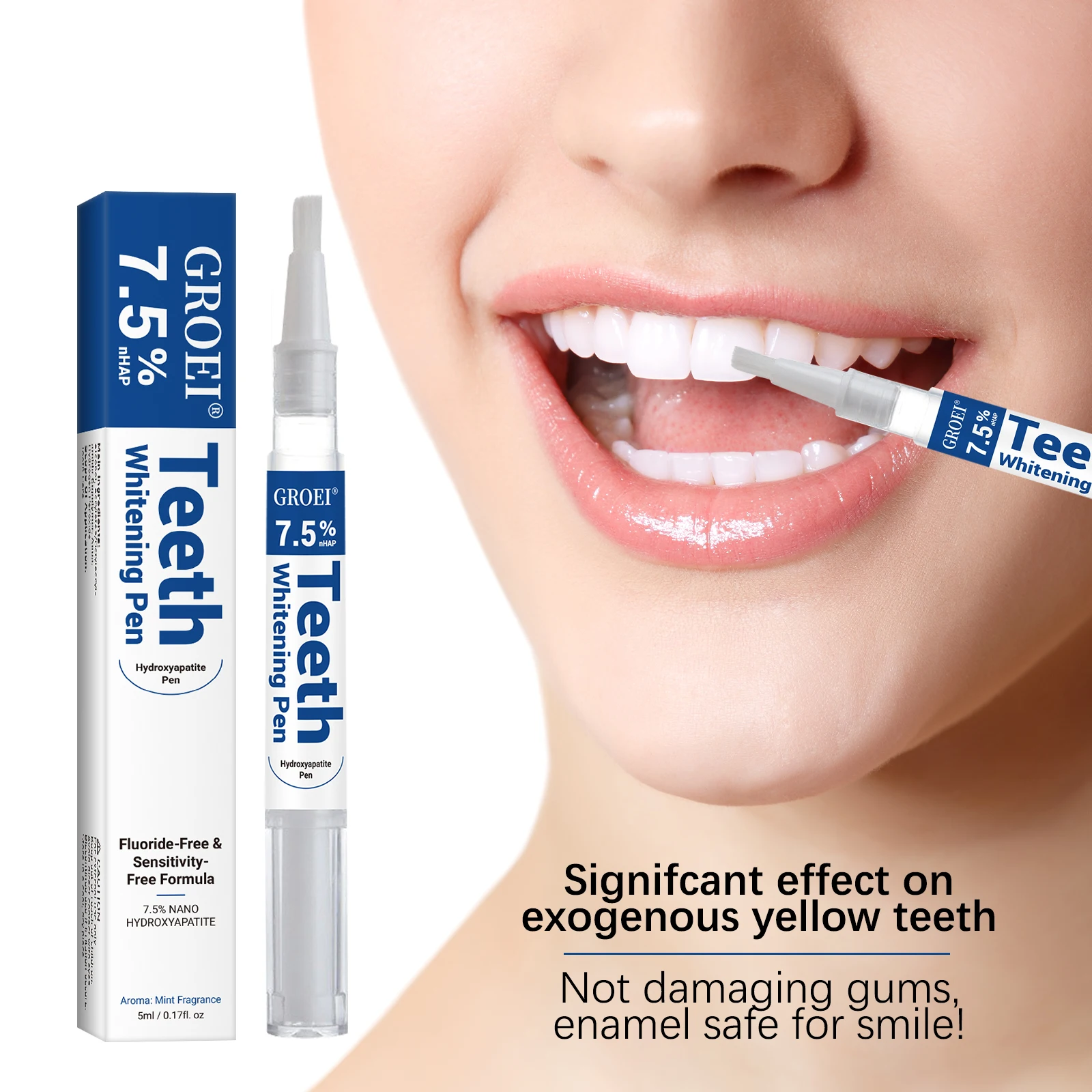 Hydroxyapatite Tooth Whitening - Teeth Whitening Gel Pen 评论和价格