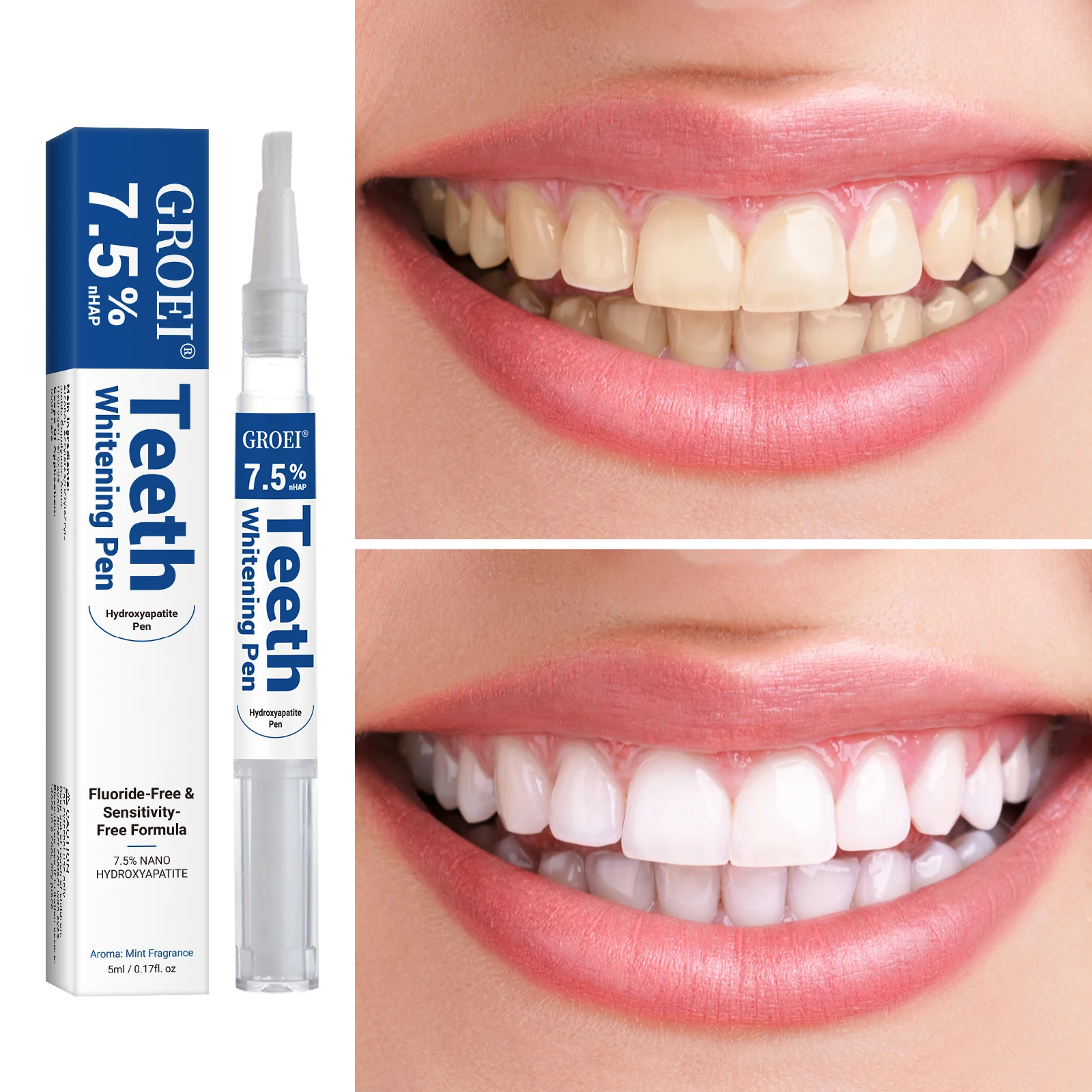 Hydroxyapatite Tooth Whitening - Teeth Whitening Gel Pen 评论和价格