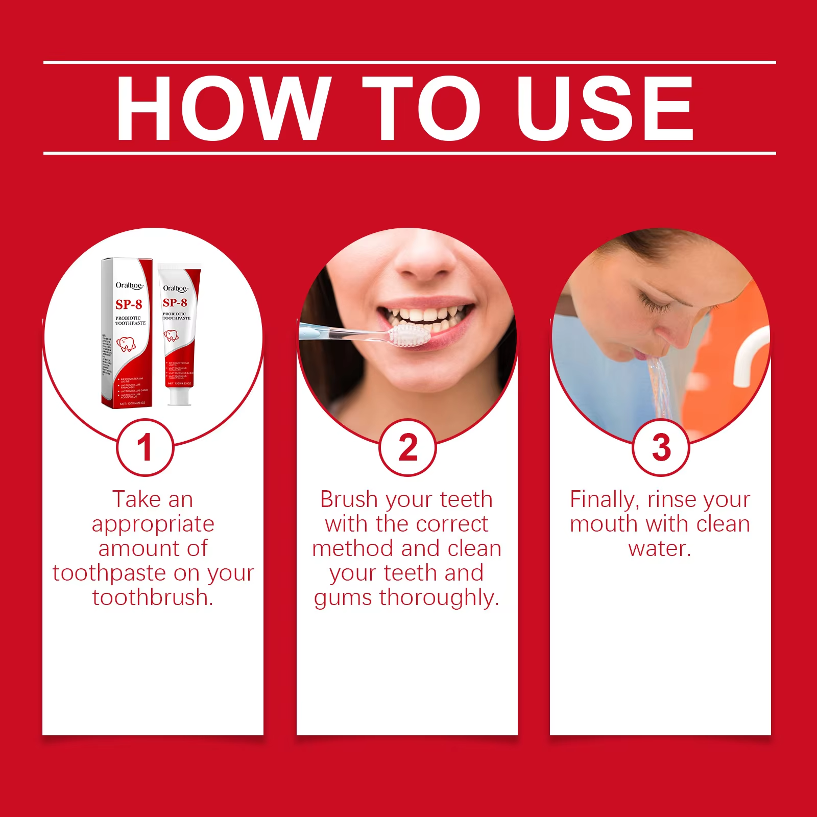 Sp-8 Probiotic Toothpaste Brig - Teeth Whitening Yellow Teeth 评论和价格