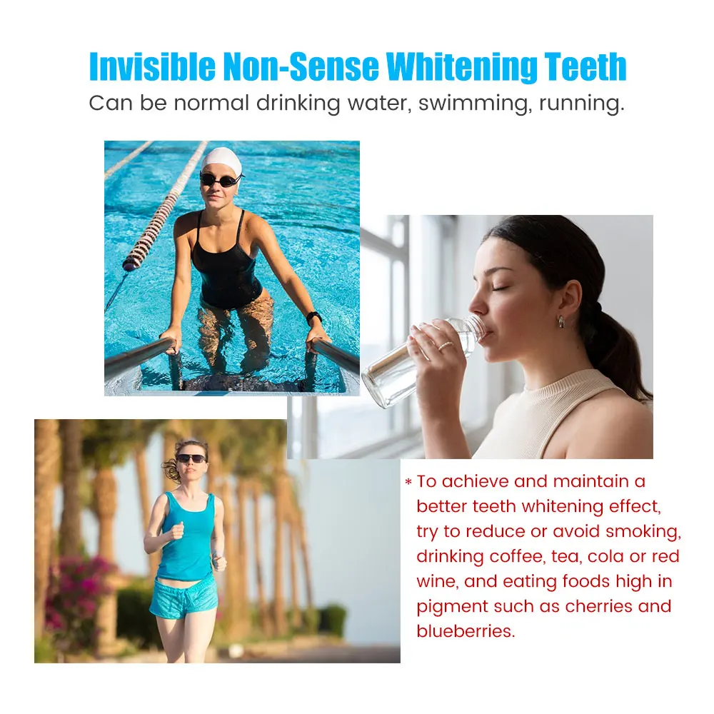 9D Teeth Whitening Stickers Mi - Teeth Whitening Yellow Teeth 评论和价格