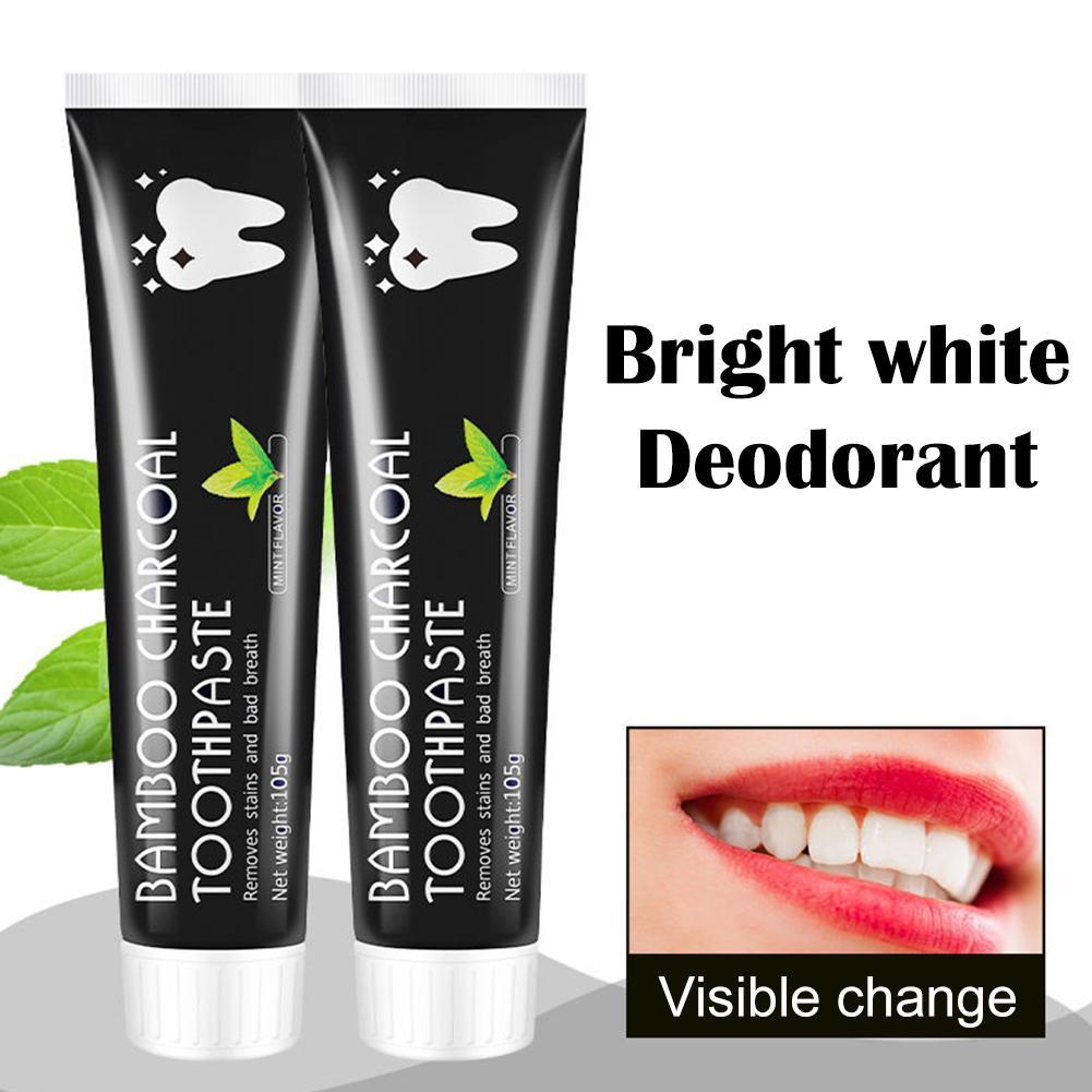 Bamboo Charcoal Toothpaste,Tee - Teeth Whitening Yellow Teeth 评论和价格
