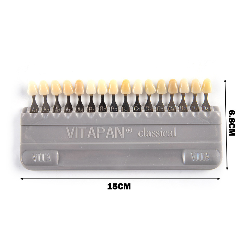 VITA 16 Colors Teeth Shade Gui - Teeth Whitening Professional 评论和价格