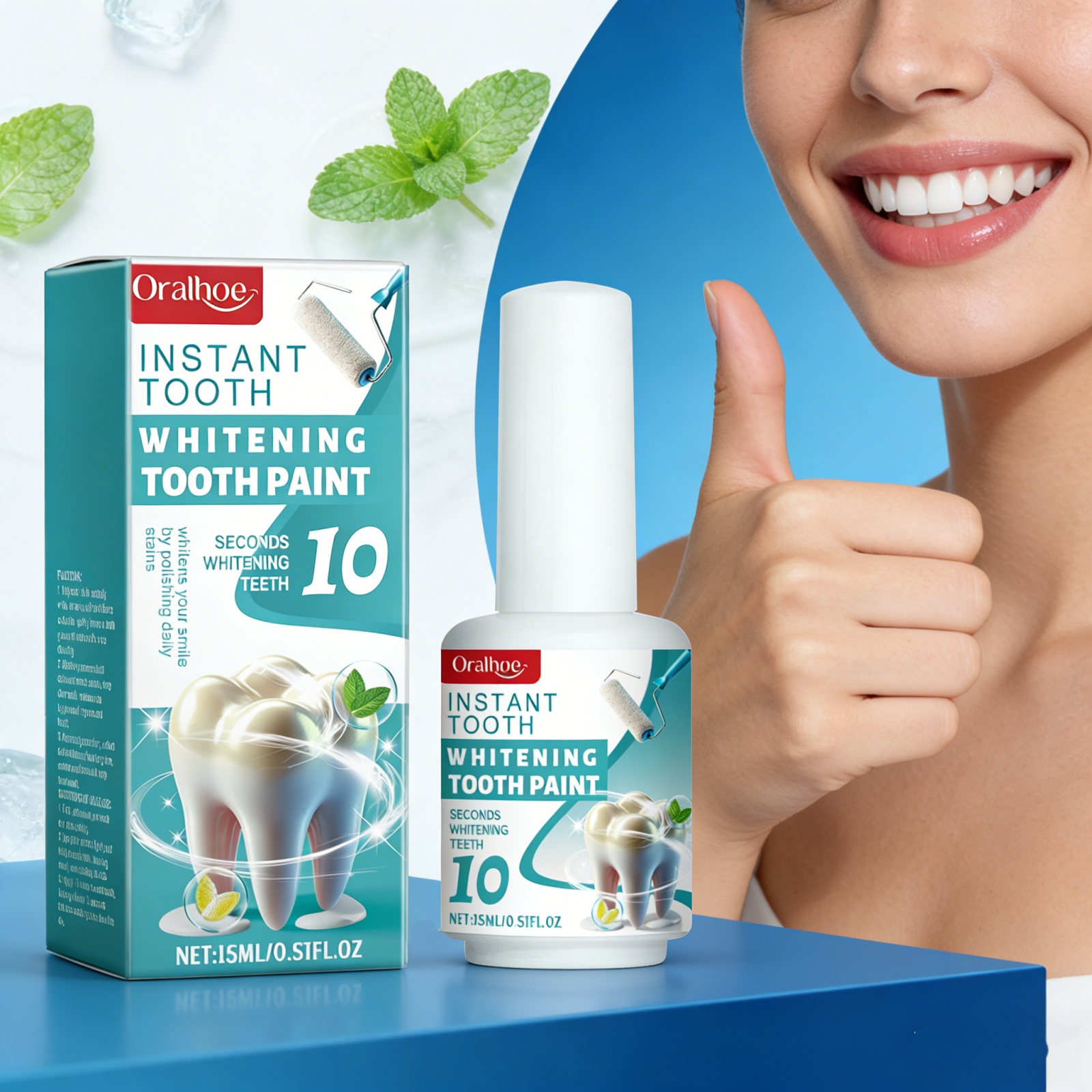 Instant Teeth Whitening Paint  - Teeth Whitening Gel Pen 评论和价格