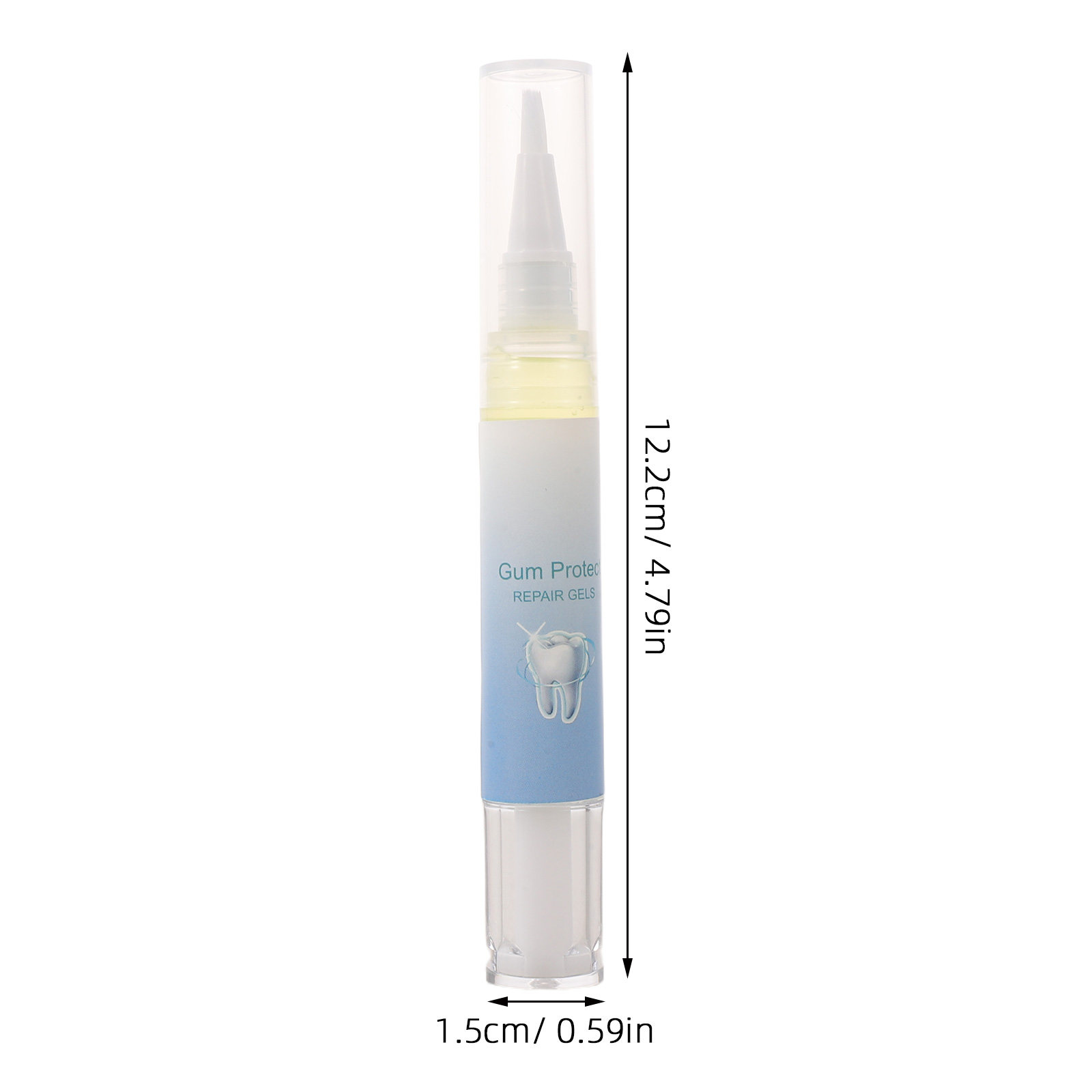 2Pcs Dental Whitening Pen Port - Teeth Whitening Gel Pen 评论和价格