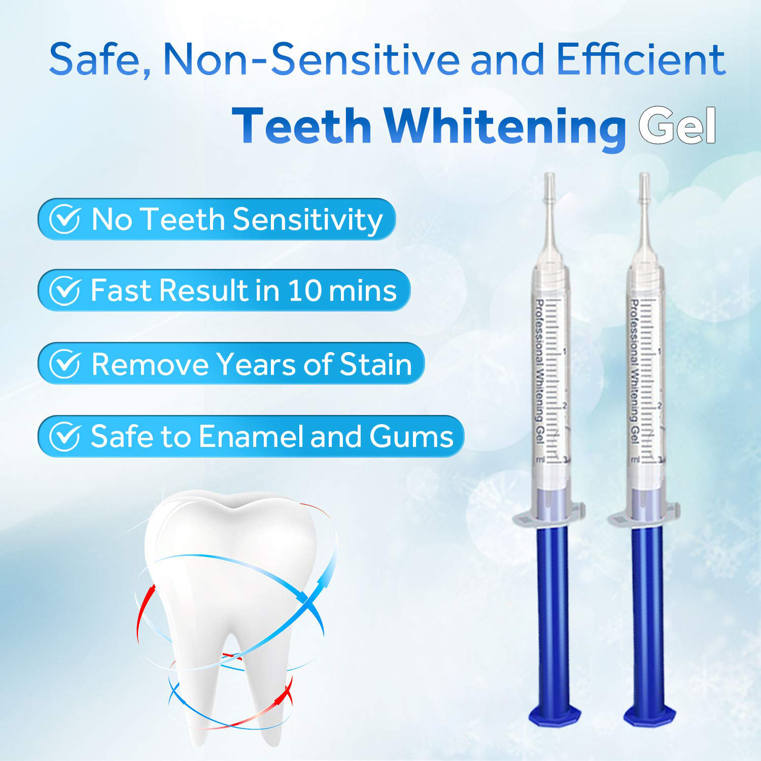 Teeth Whitening Gel Refill Syr - Teeth Whitening Accelerator 评论和价格