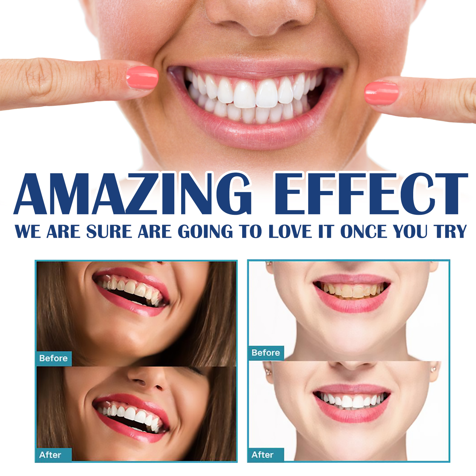 Instant Teeth Whitening Paint  - Teeth Whitening Yellow Teeth 评论和价格