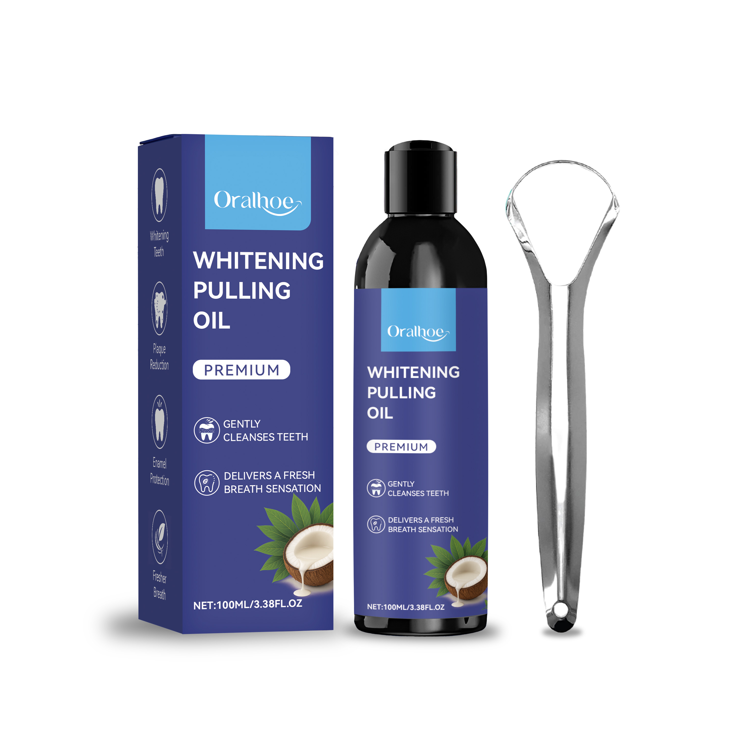 Coconut Mint Pulling Oil Refre - Teeth Whitening With Coconut Oil 评论和价格