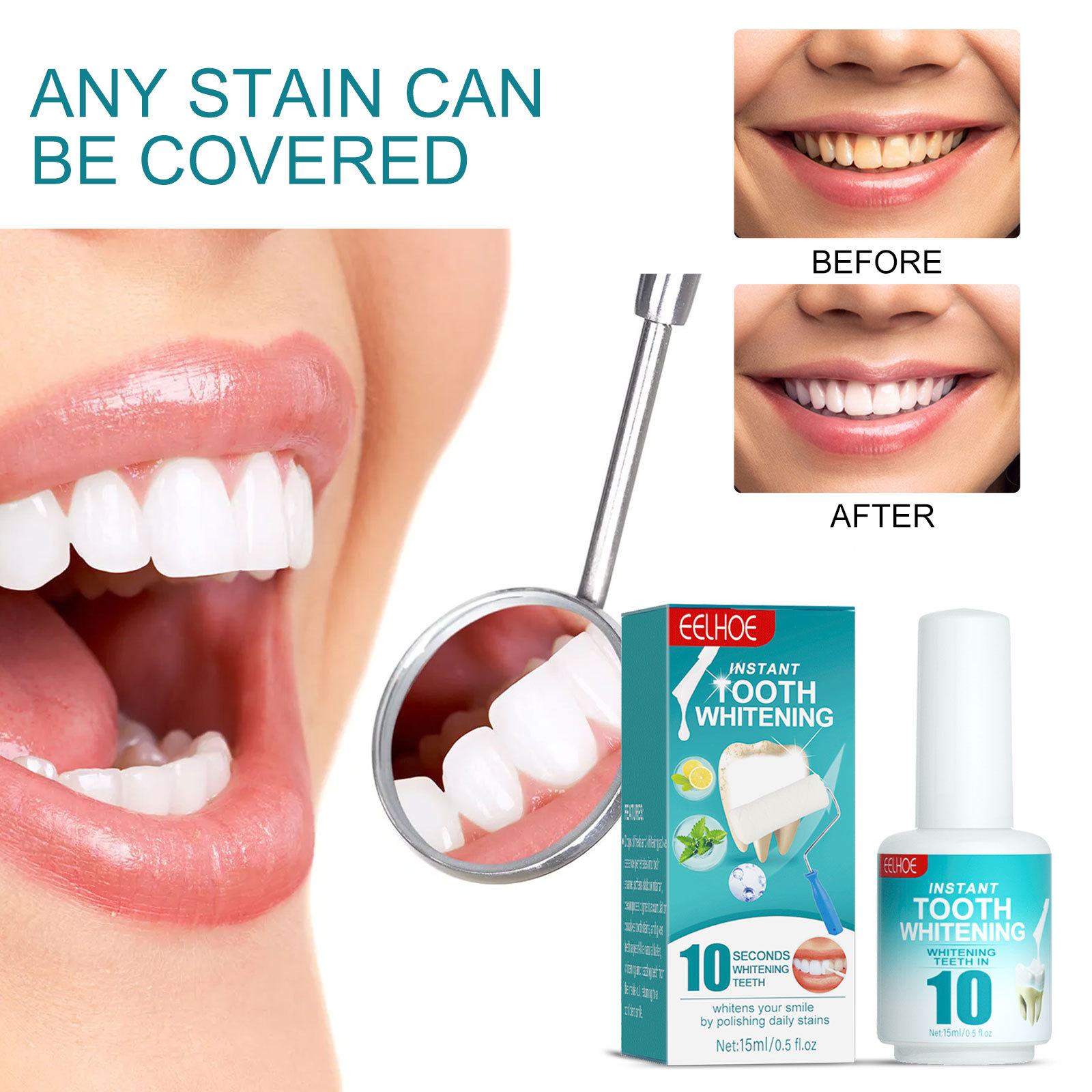 Tooth Whitening Paint Effectiv - Teeth Whitening Gel Pen 评论和价格