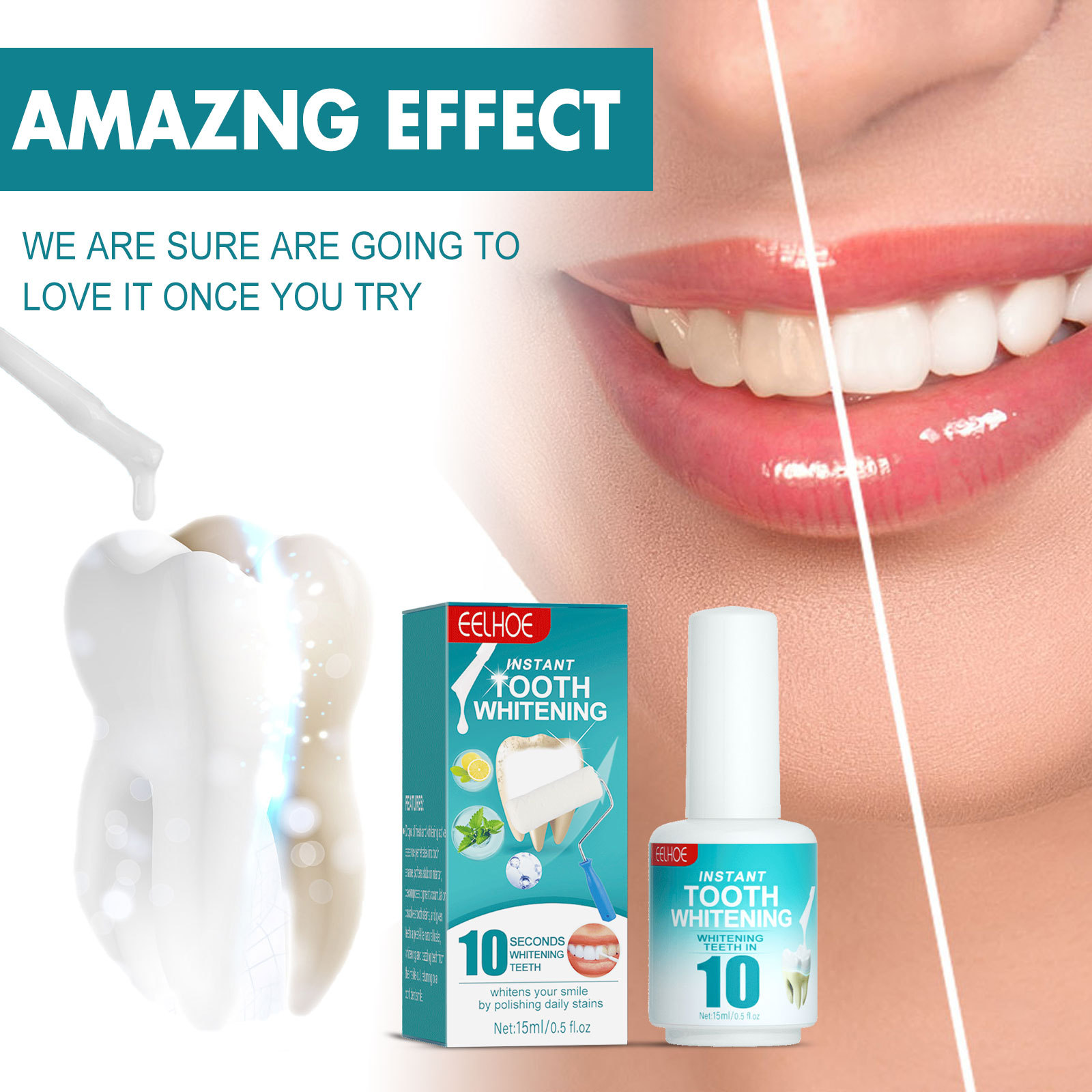 Tooth Whitening Paint Effectiv - Teeth Whitening Gel Pen 评论和价格