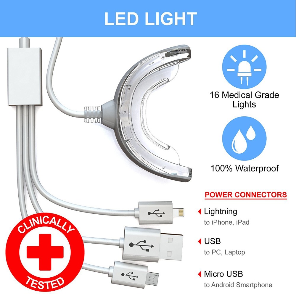 3 in1 Teeth Whitening Lamp 16  - Teeth Whitening Accelerator 评论和价格