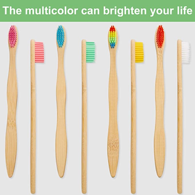 50/100PCS Colorful Natural Bam - Teeth Whitening Video 评论和价格