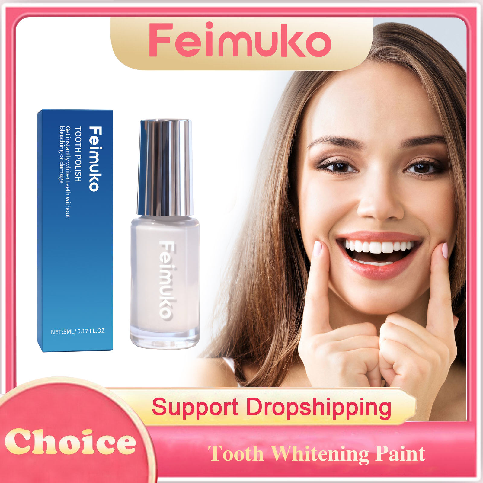 5ml Tooth Whitening Paint Remo - Teeth Whitening Yellow Teeth 评论和价格