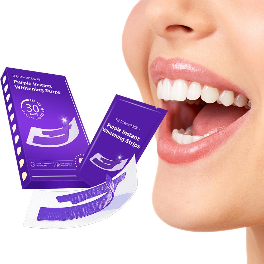 42Pairs Purple Teeth Whitening - Teeth Whitening Gel Pen 评论和价格