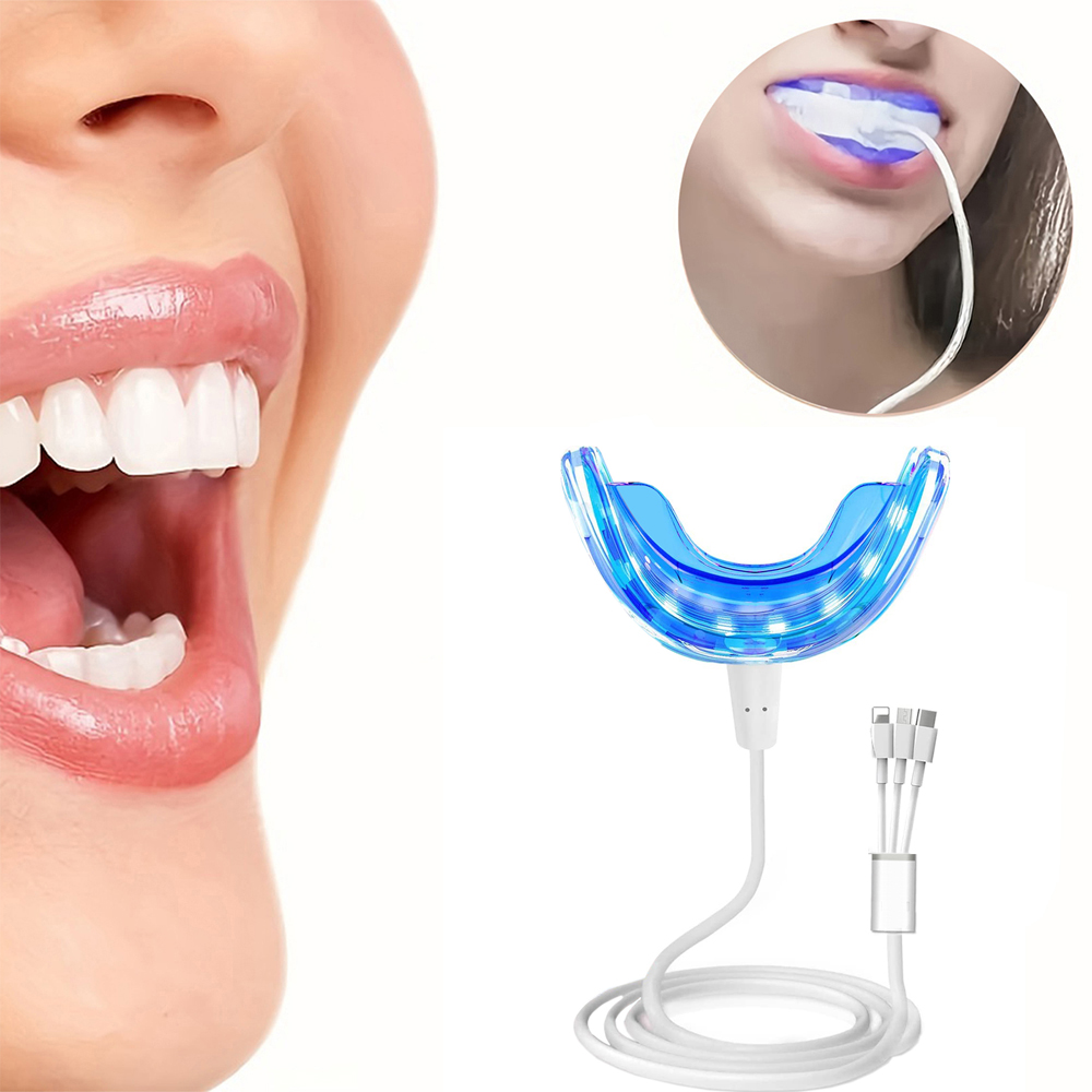 Portable Teeth Whitening Lamp  - Teeth Whitening Yellow Teeth 评论和价格
