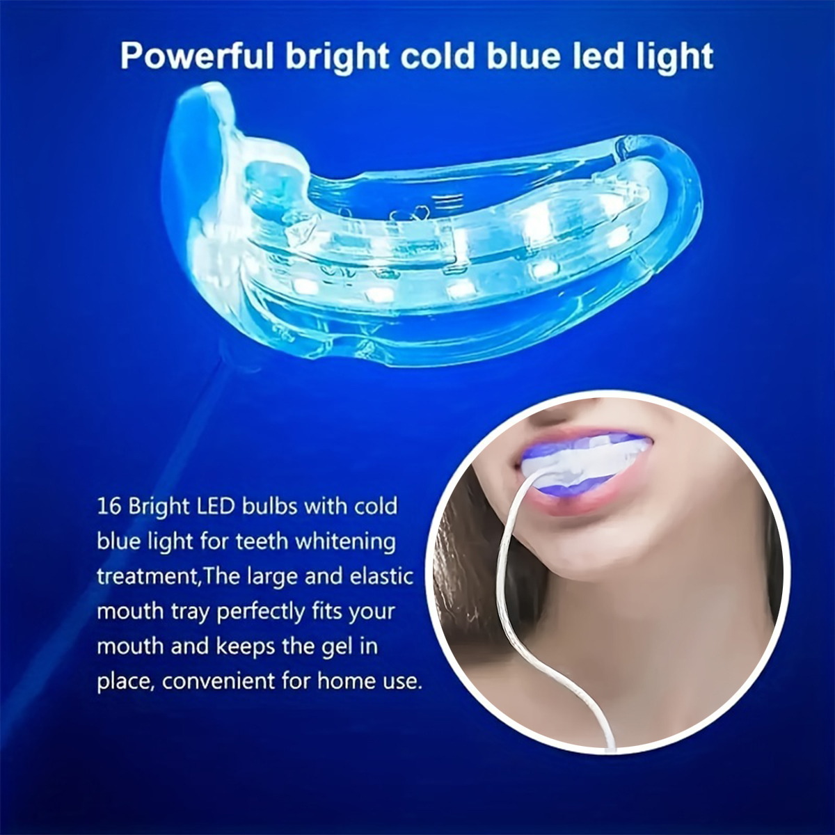 Portable Teeth Whitening Lamp  - Teeth Whitening Yellow Teeth 评论和价格