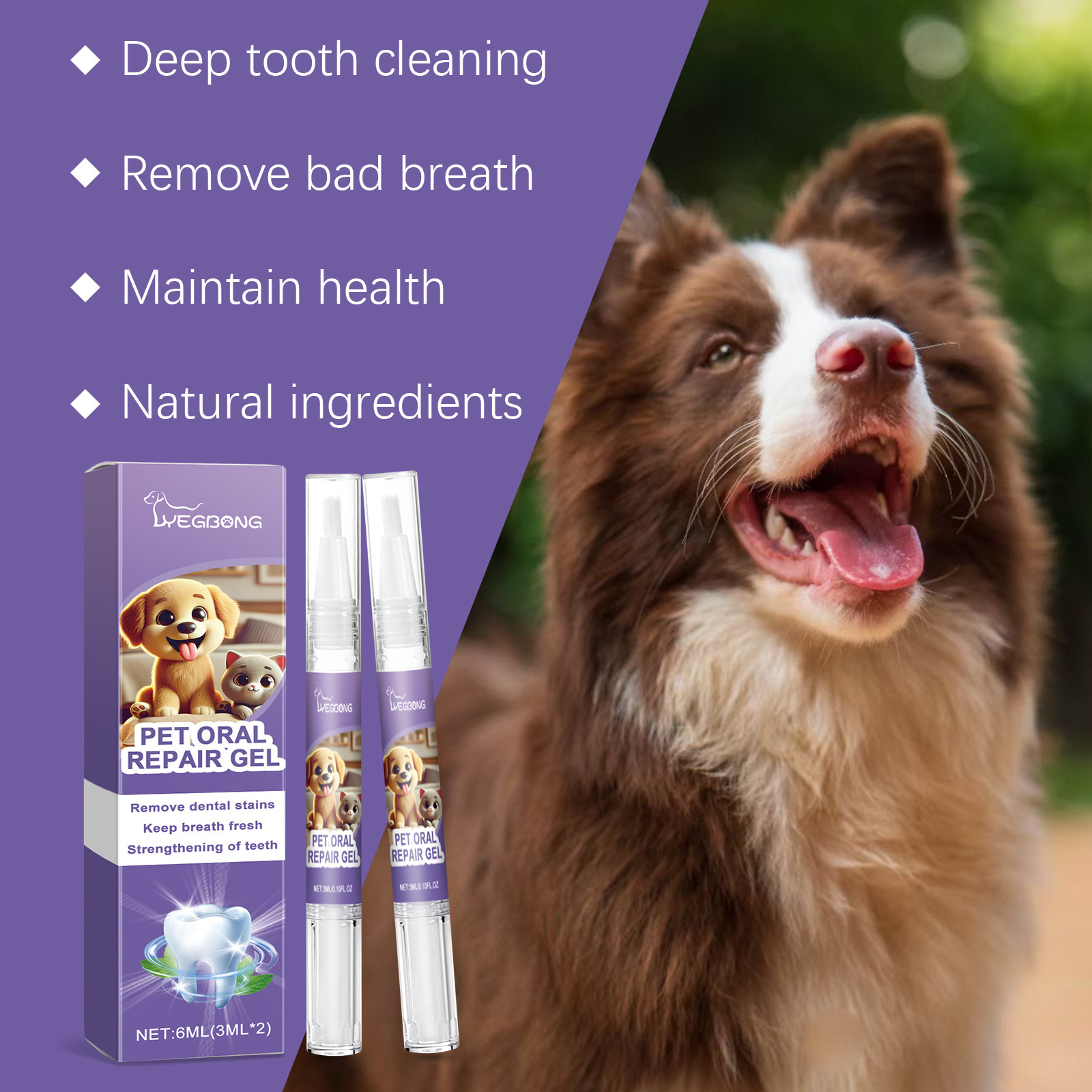 12pcs Pet Toothbrush Pen Denta - Teeth Whitening Gel Pen 评论和价格