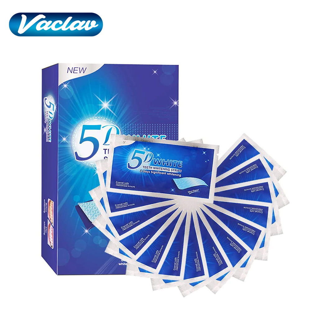 5D White Teeth Whitening Strip - Teeth Whitening Gel Pen 评论和价格