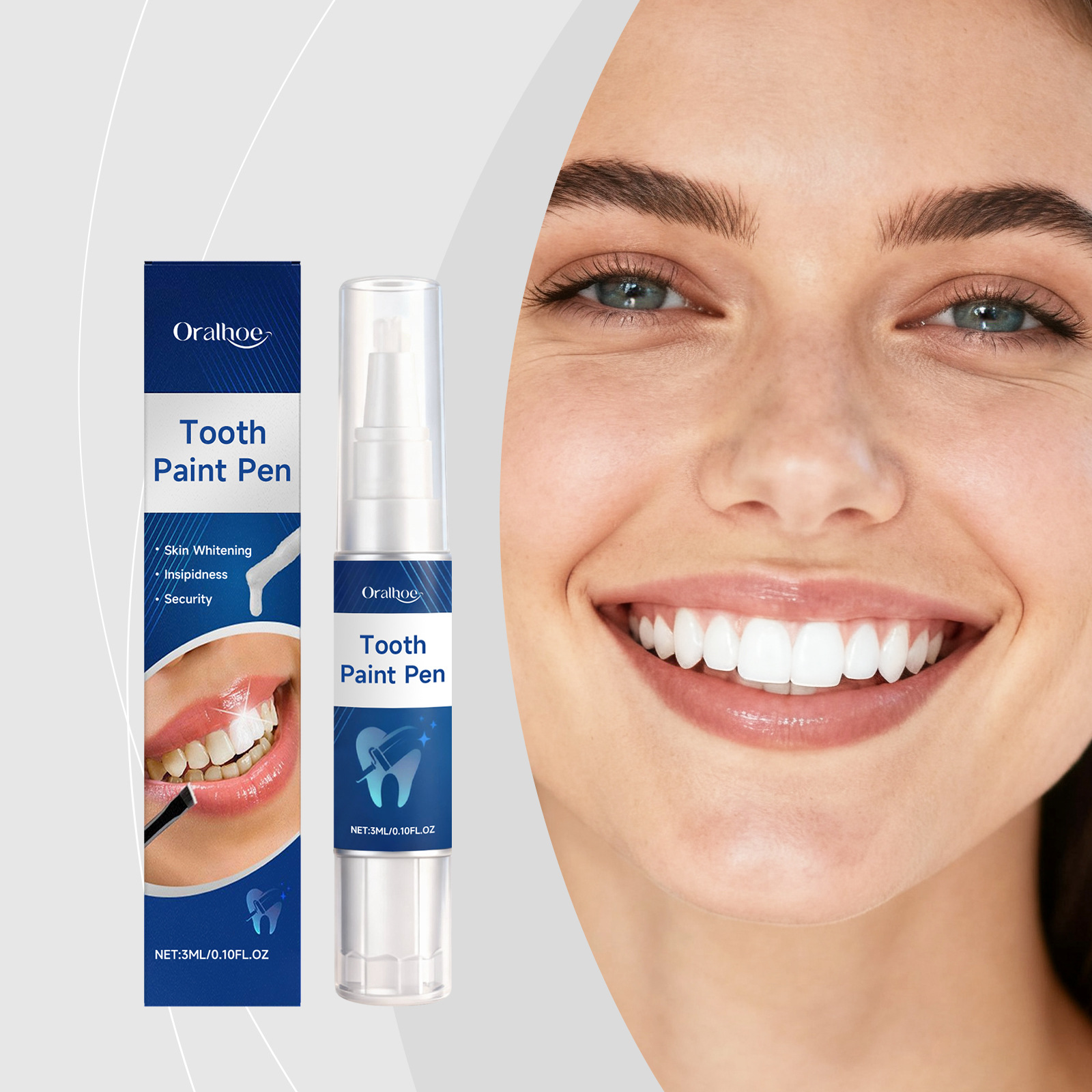Oralhoe Tooth Paint Pen Stubbo - Teeth Whitening Yellow Teeth 评论和价格